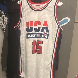 USA Basketball Jersey dream team magic johnson